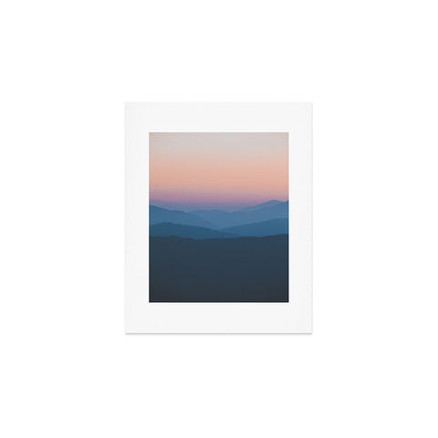 Luke Gram Sunset over Nepal Art Print