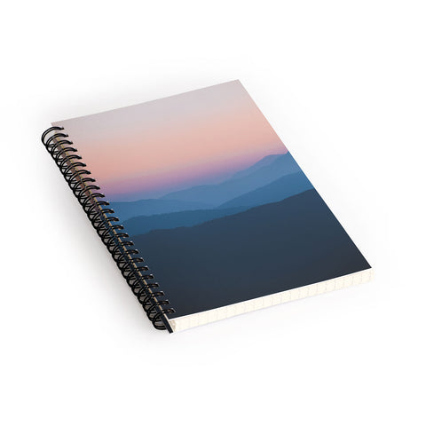 Luke Gram Sunset over Nepal Spiral Notebook