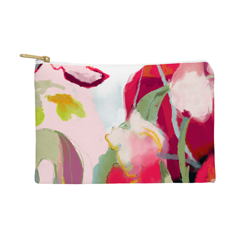 lunetricotee abstract bloom I Pouch