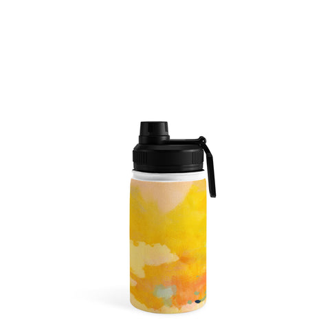 lunetricotee abstract spring sun Water Bottle
