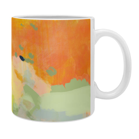 lunetricotee abstract spring sun Coffee Mug