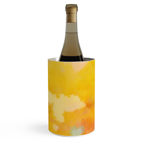 lunetricotee abstract spring sun Wine Chiller