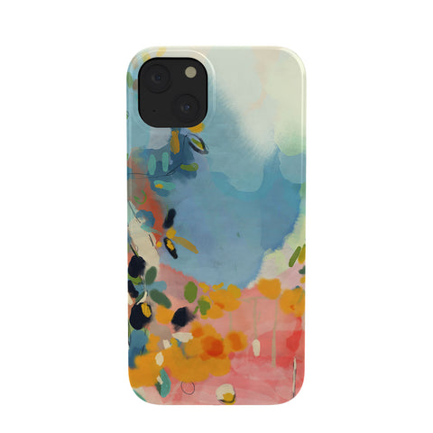 lunetricotee garden with sea view and olive tree Phone Case