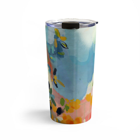 lunetricotee garden with sea view and olive tree Travel Mug