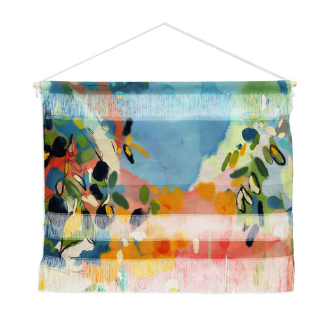 lunetricotee garden with sea view and olive tree Wall Hanging Landscape