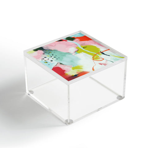 lunetricotee landscape in spring Acrylic Box