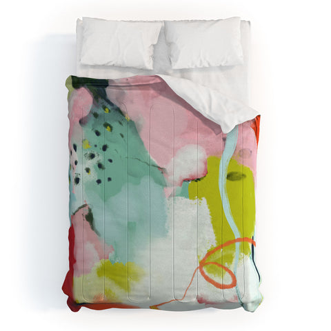 lunetricotee landscape in spring Comforter