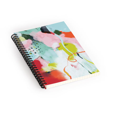 lunetricotee landscape in spring Spiral Notebook