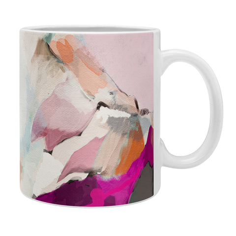 lunetricotee landscape mountain painting Coffee Mug