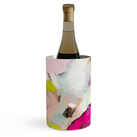 lunetricotee landscape mountain painting Wine Chiller