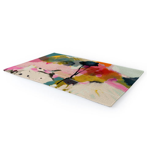 lunetricotee paysage abstract Area Rug