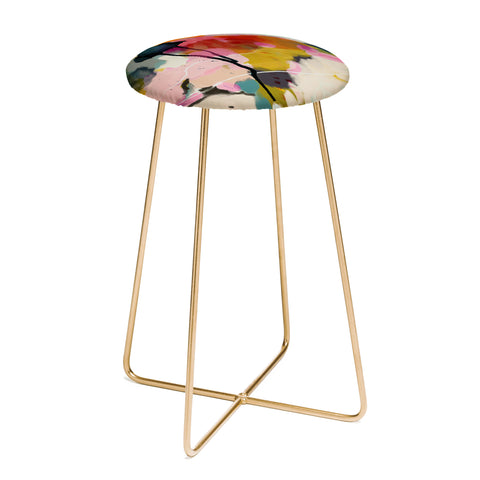 lunetricotee paysage abstract Counter Stool