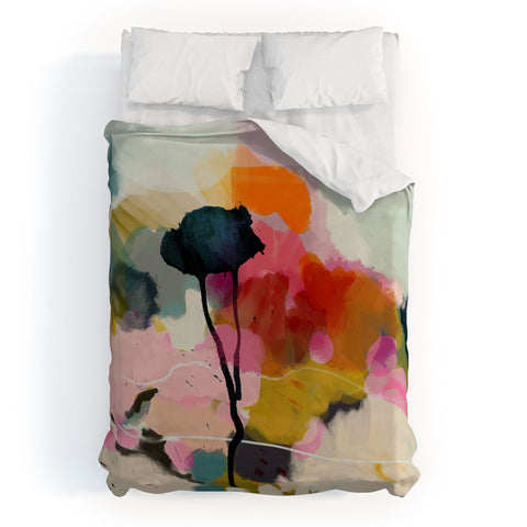 lunetricotee paysage abstract Duvet Cover