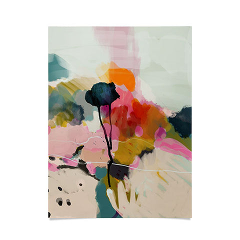 lunetricotee paysage abstract Poster