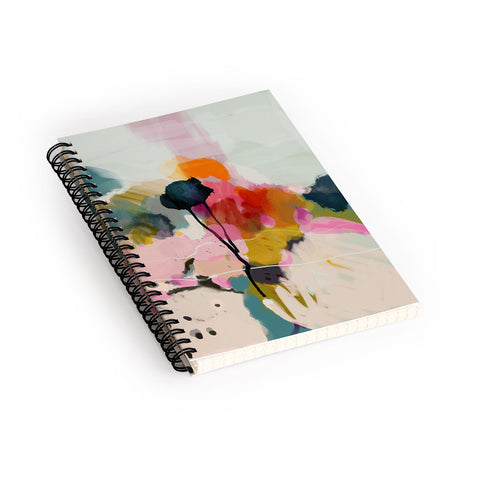 lunetricotee paysage abstract Spiral Notebook