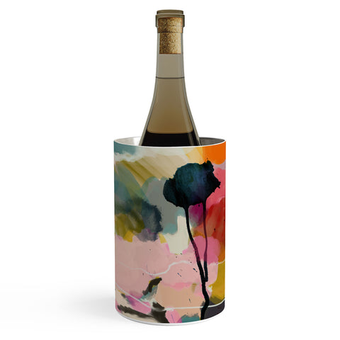 lunetricotee paysage abstract Wine Chiller