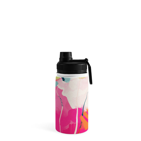 lunetricotee pink sky II Water Bottle