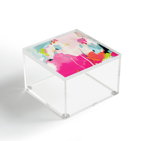 lunetricotee pink sky II Acrylic Box