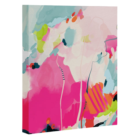 lunetricotee pink sky II Art Canvas
