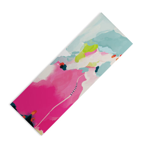 lunetricotee pink sky II Yoga Mat