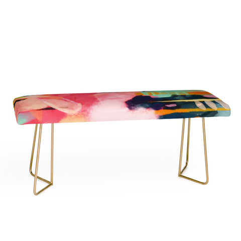 lunetricotee spring moon earth garden Bench