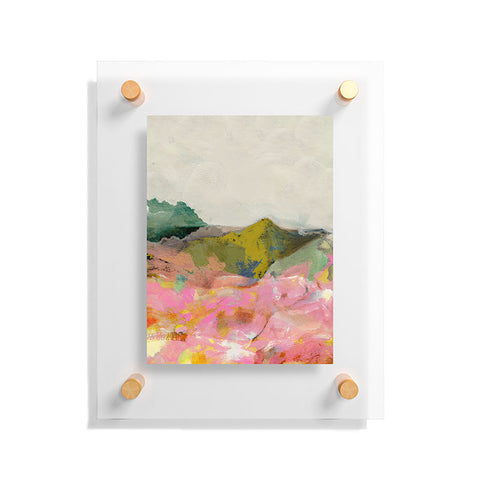 lunetricotee summer landscape I Floating Acrylic Print