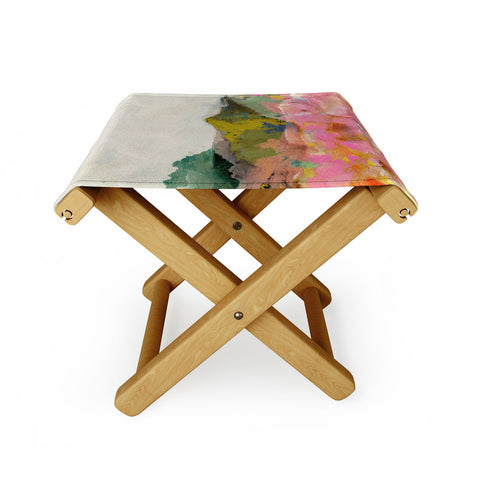 lunetricotee summer landscape I Folding Stool