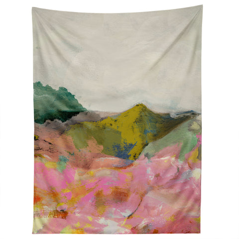 lunetricotee summer landscape I Tapestry