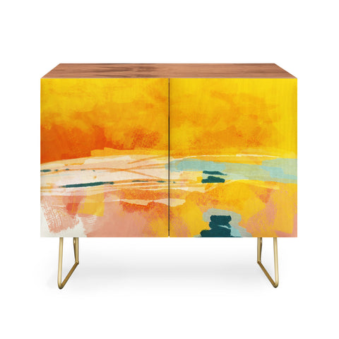 lunetricotee sunny landscape Credenza