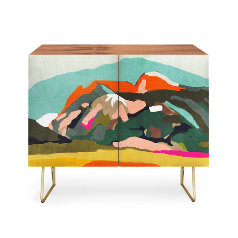 lunetricotee wanderlust abstract Credenza