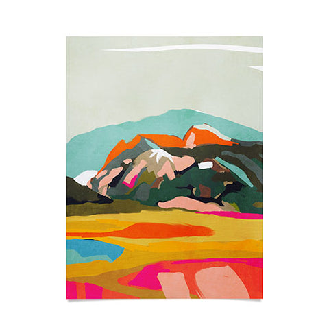 lunetricotee wanderlust abstract Poster