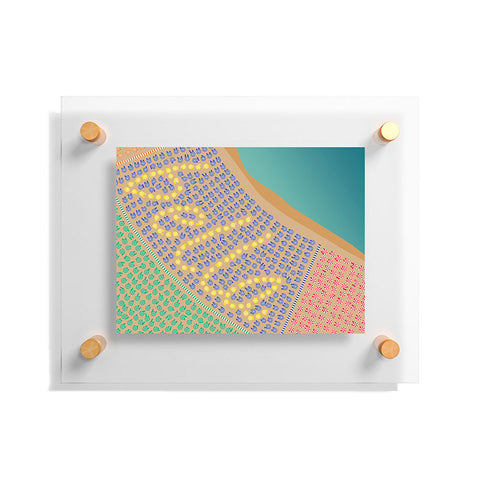 Lyman Creative Co Bella Beautiful Italy Beach Floating Acrylic Print