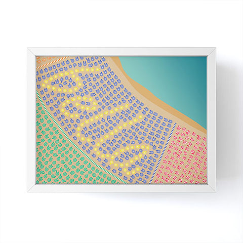 Lyman Creative Co Bella Beautiful Italy Beach Framed Mini Art Print