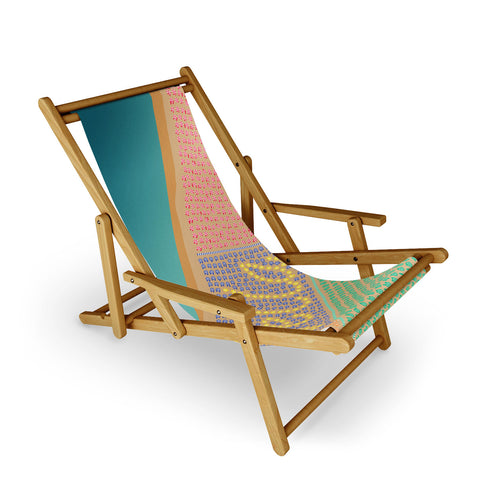 Lyman Creative Co Bella Beautiful Italy Beach Sling Chair