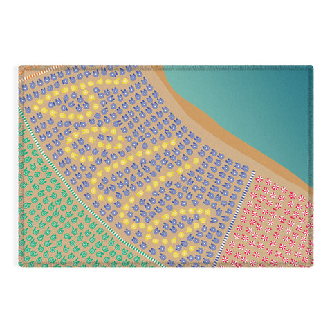 Lyman Creative Co Bella Beautiful Italy Beach Outdoor Rug