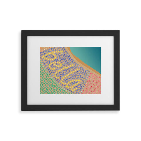 Lyman Creative Co Bella Beautiful Italy Beach Framed Art Print