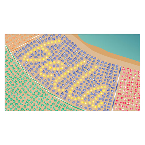 Lyman Creative Co Bella Beautiful Italy Beach Tablecloth