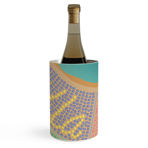 Lyman Creative Co Bella Beautiful Italy Beach Wine Chiller
