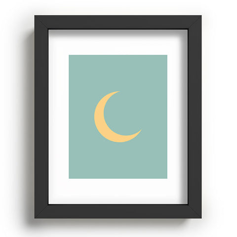 Lyman Creative Co Crescent Moon Sky Recessed Framing Rectangle