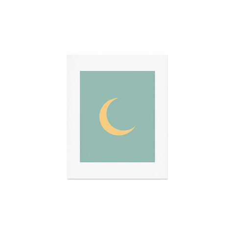 Lyman Creative Co Crescent Moon Sky Art Print