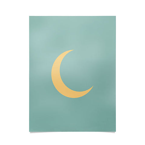 Lyman Creative Co Crescent Moon Sky Poster