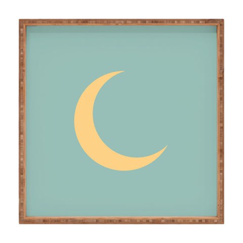 Lyman Creative Co Crescent Moon Sky Square Tray
