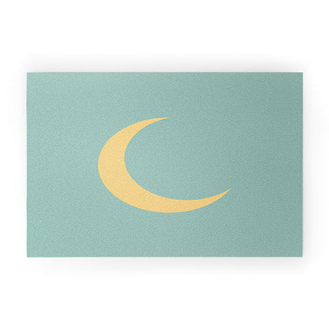 Lyman Creative Co Crescent Moon Sky Welcome Mat