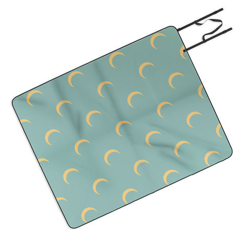Lyman Creative Co Crescent Moon Sky Picnic Blanket