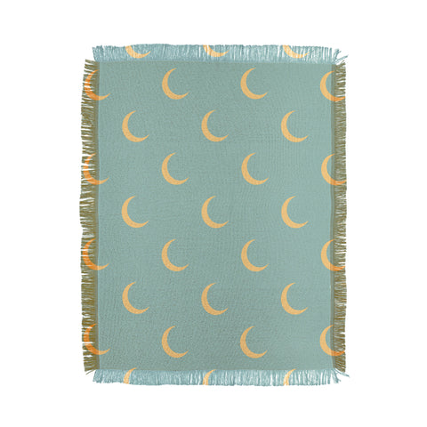 Lyman Creative Co Crescent Moon Sky Throw Blanket