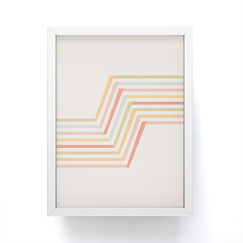 Lyman Creative Co Geometric Terraces 2 Framed Mini Art Print