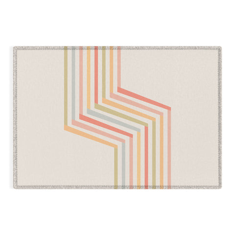 Lyman Creative Co Geometric Terraces 2 Outdoor Rug