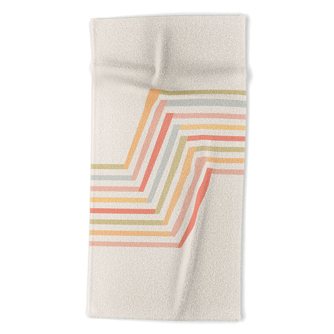 Lyman Creative Co Geometric Terraces 2 Beach Towel