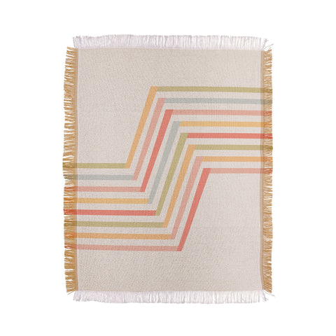 Lyman Creative Co Geometric Terraces 2 Throw Blanket