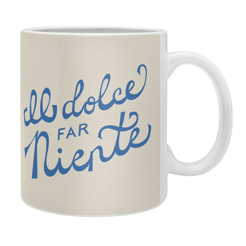 Lyman Creative Co Il dolce far niente Italian Coffee Mug